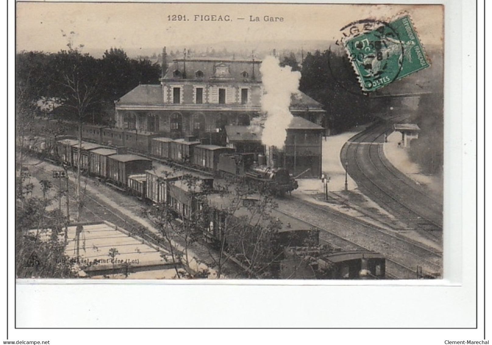 FIGEAC - La Gare - Très Bon état - Figeac