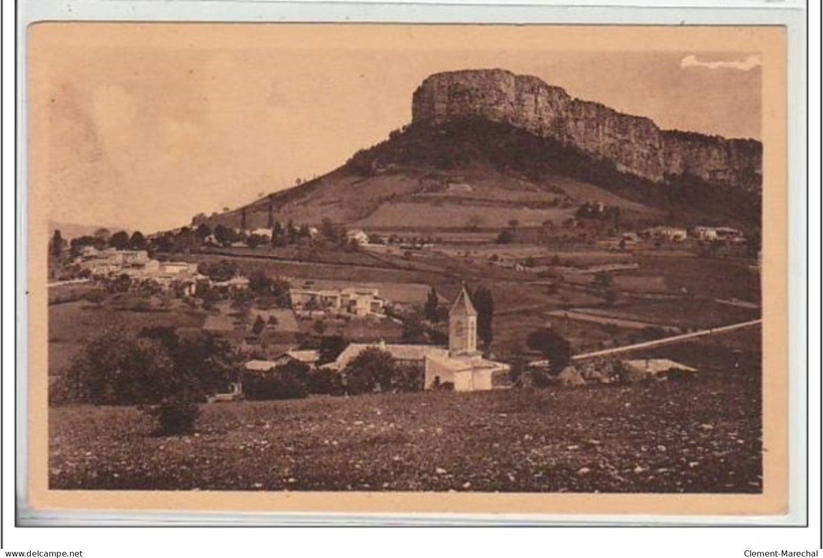 LA DROME ILLUSTREE : PLAN DE BAIX : Vue Générale Et L'église - Environ De Crest - Très Bon état - Otros & Sin Clasificación