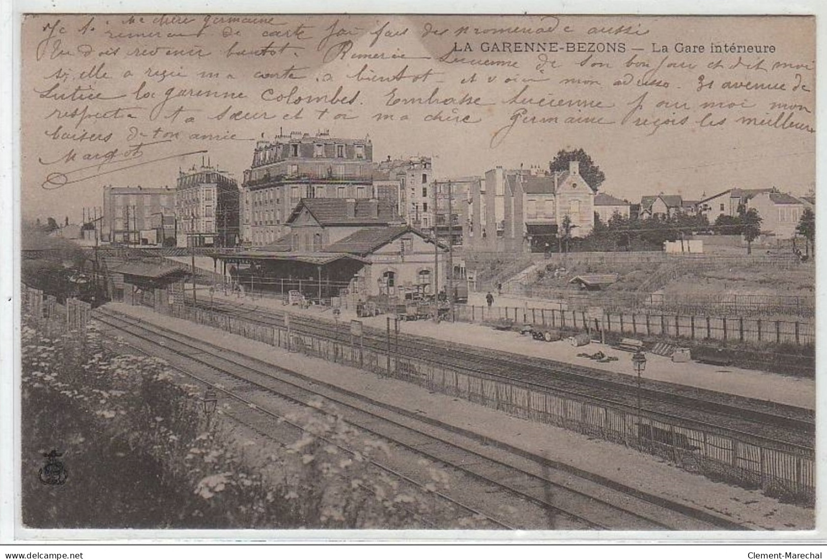 LA GARENNE BEZONS : La Gare Intérieure - Très Bon état - La Garenne Colombes