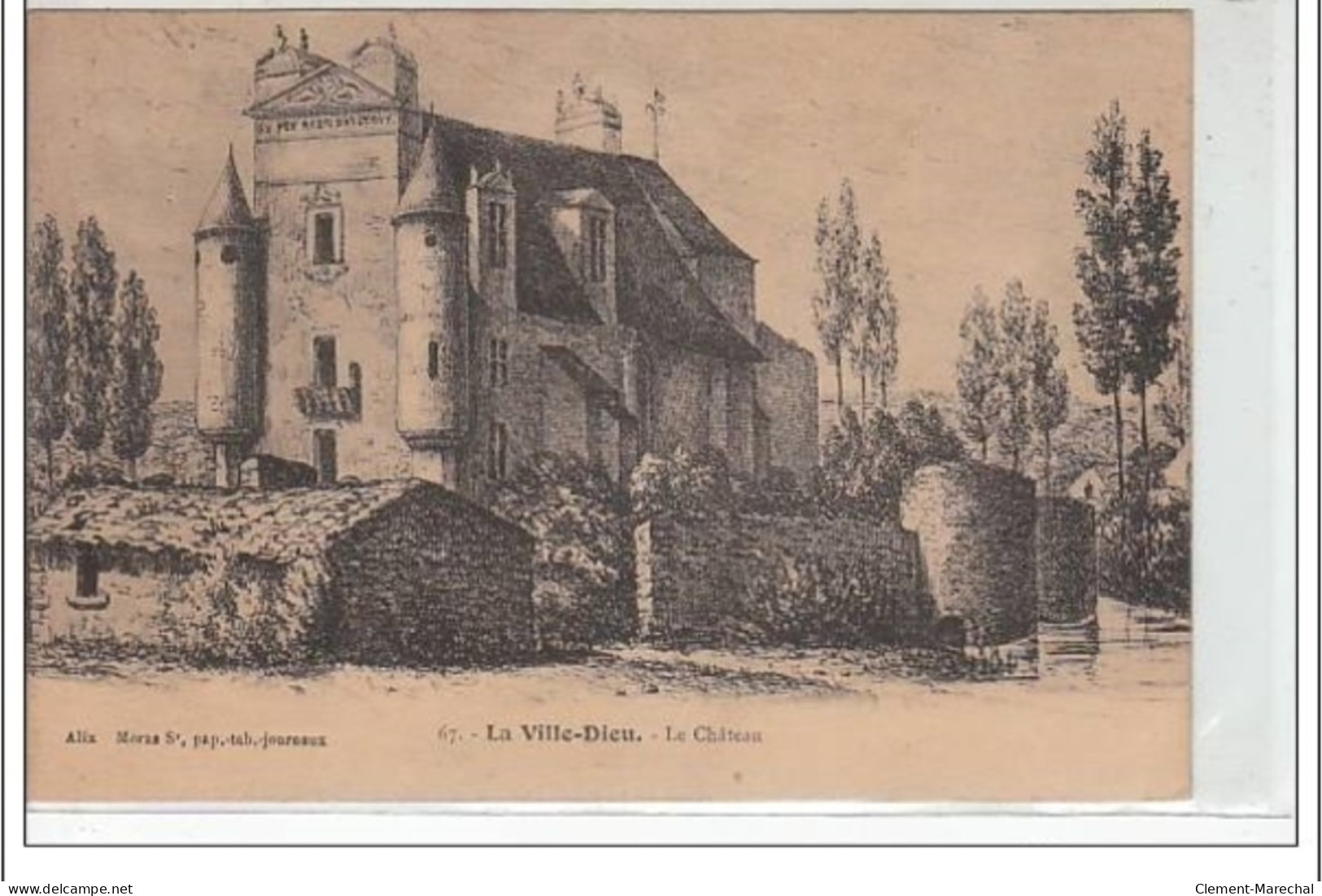 LA VILLE-DIEU - Le Château - Très Bon état - Other & Unclassified