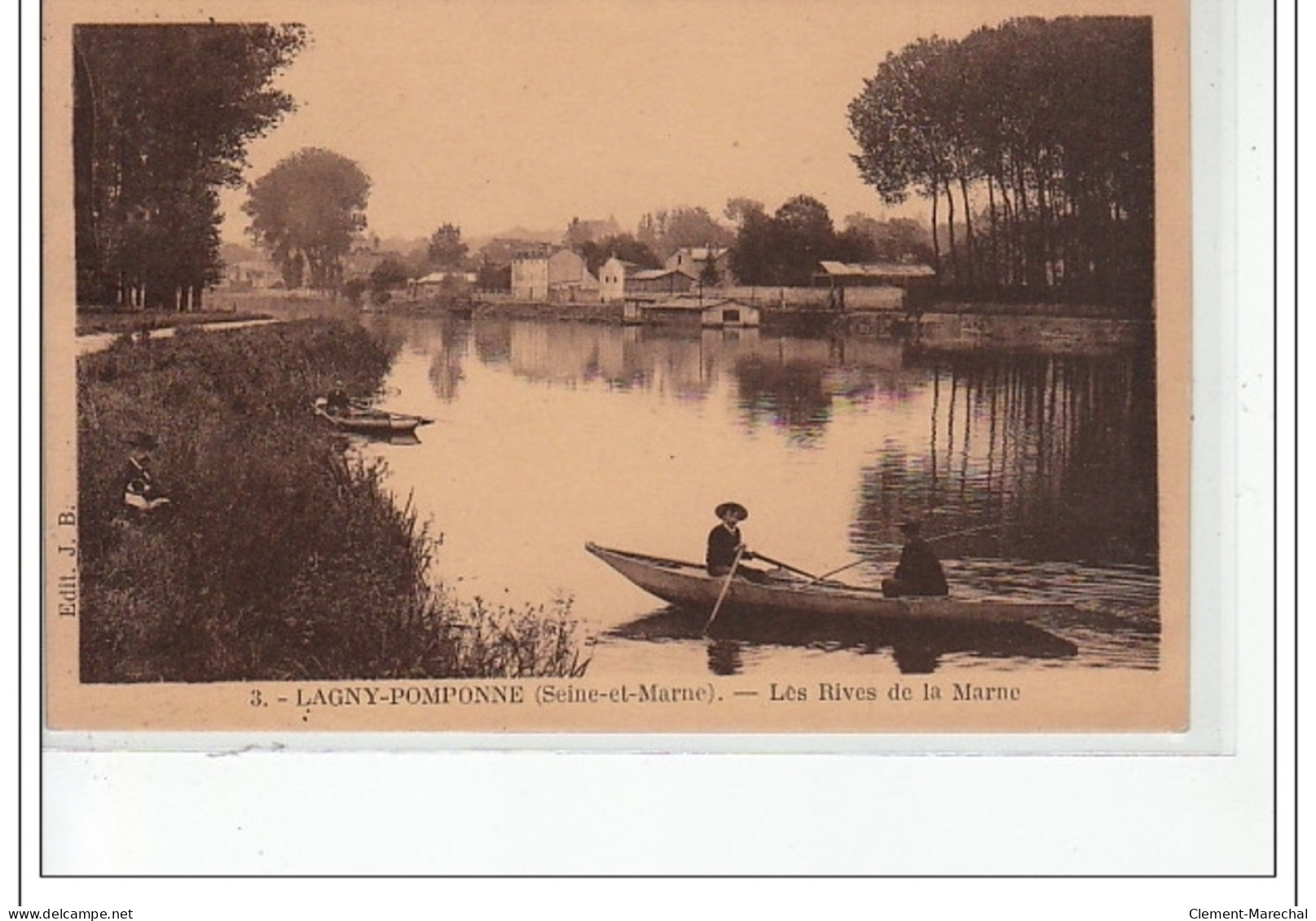 LAGNY-POMPONNE -  Les Rives De La Marne - Très Bon état - Lagny Sur Marne