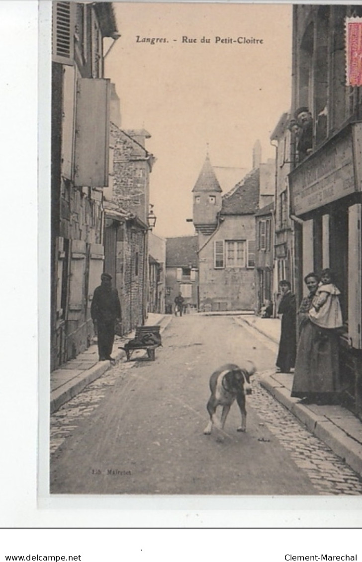 LANGRES - Rue Du Petit Cloître  - Très Bon état - Langres