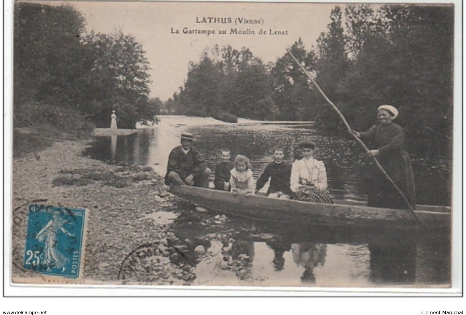 LATHUS : La Gartempe Au Moulin De Lenet - Très Bon état - Sonstige & Ohne Zuordnung