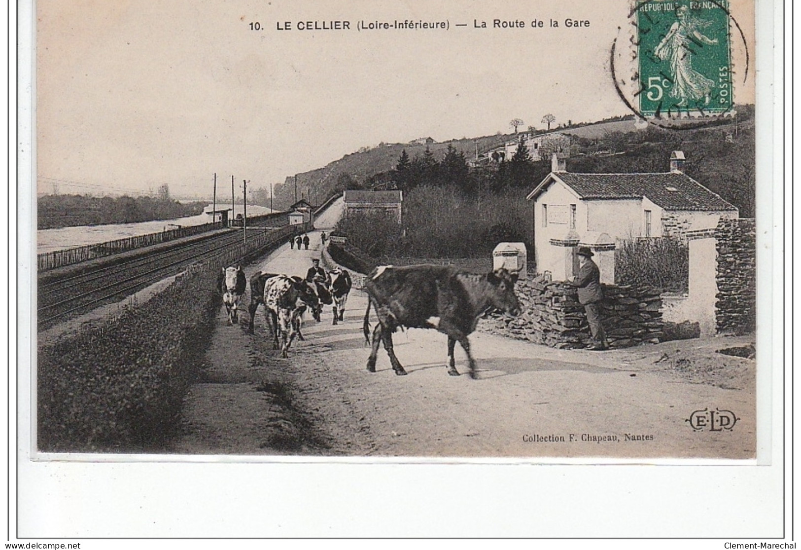 LE CELLIER  - La Route De La Gare - Très Bon état - Le Cellier