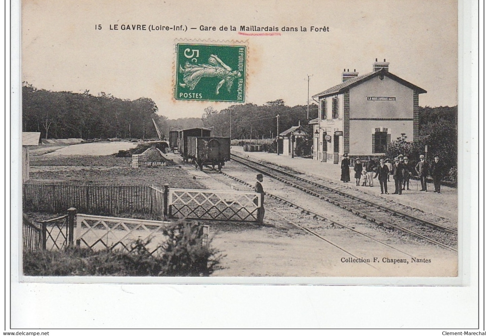 LE GAVRE - Gare De La Maillardais Dans La Forêt - Très Bon état - Le Gavre