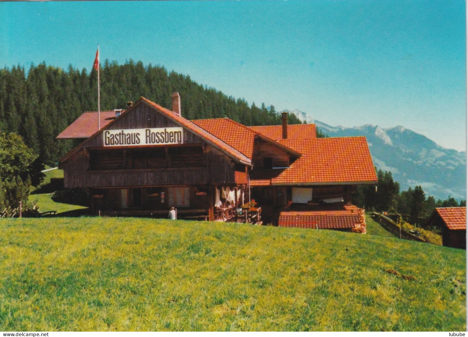 Oberwil Im Simmental - Berggasthaus Rossberg        1981 - Oberwil Im Simmental 