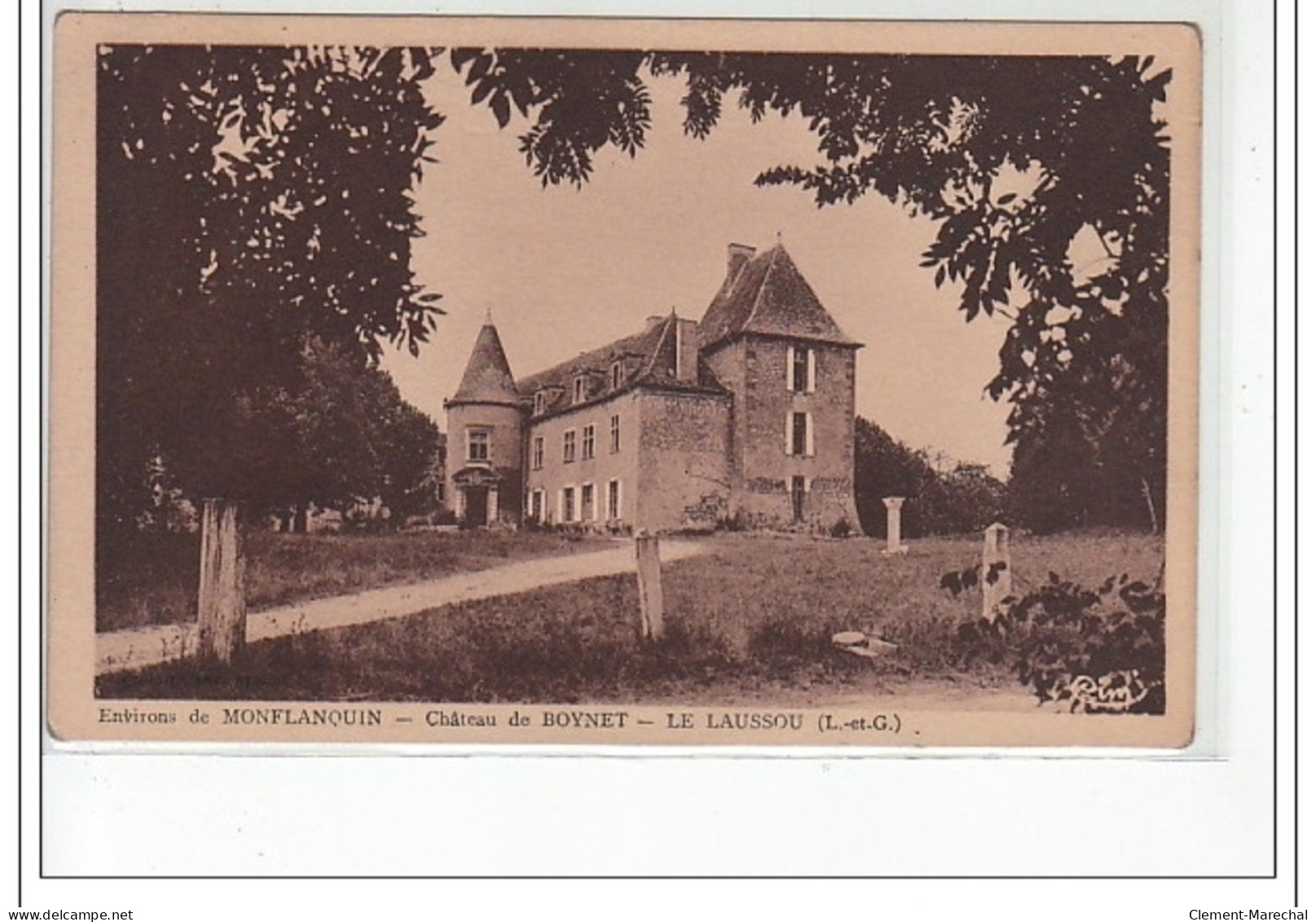 LE LAUSSOU - Environs De MONFLANQUIN - Château De BOYNET - Très Bon état - Other & Unclassified