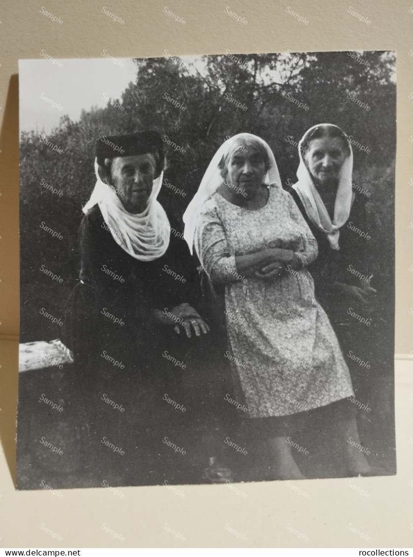 Greece Photo CORFU 1963. Old Women - Europa