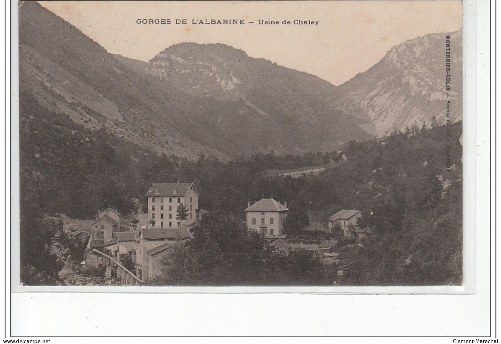 Gorges De L'Albarine - Usine De Chaley - Très Bon état - Sin Clasificación