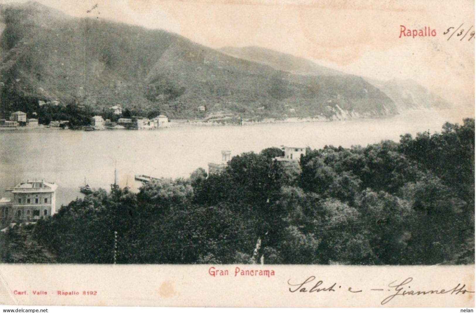 RAPALLO - GRAN PANORAMA - F.P. - Genova (Genua)