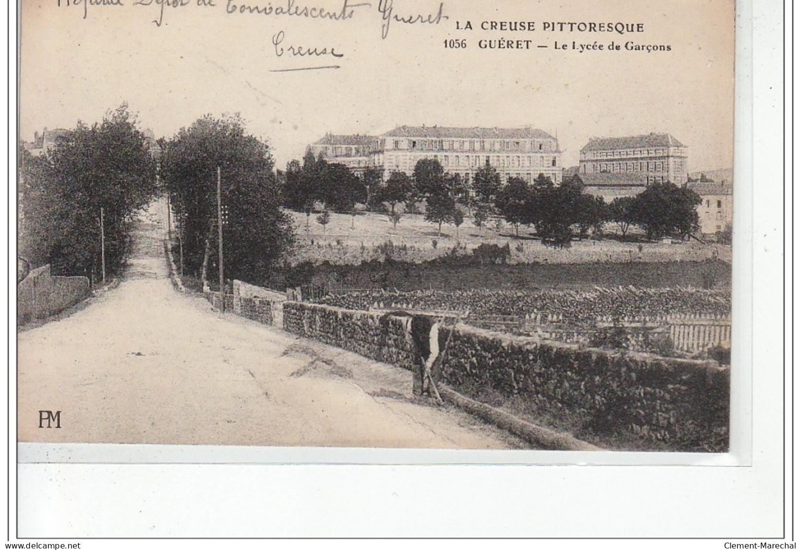 GUERET - Le Lycée Des Garçons - Très Bon état - Guéret