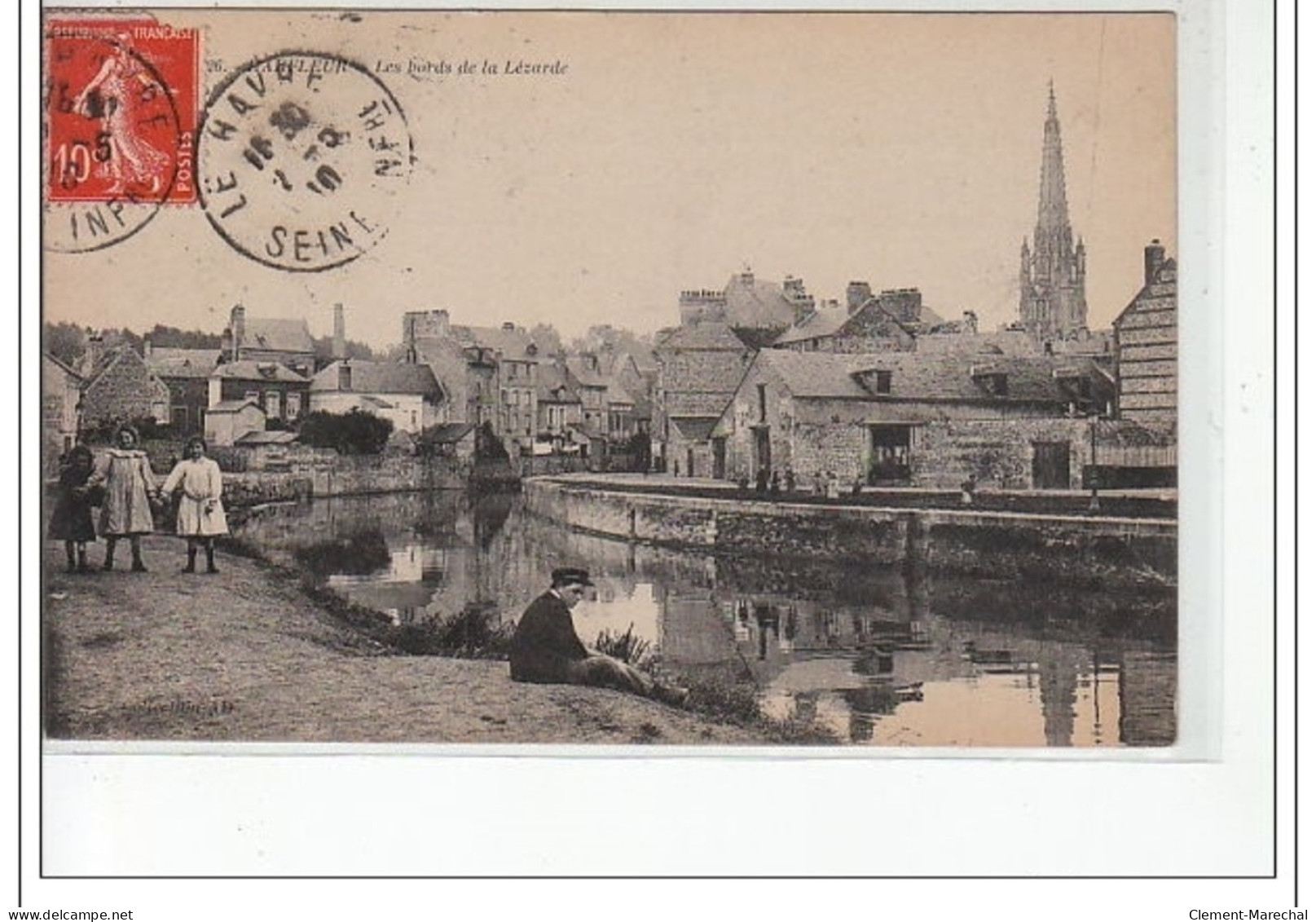 HARFLEUR - Les Bords De La Lézarde - Très Bon état - Harfleur