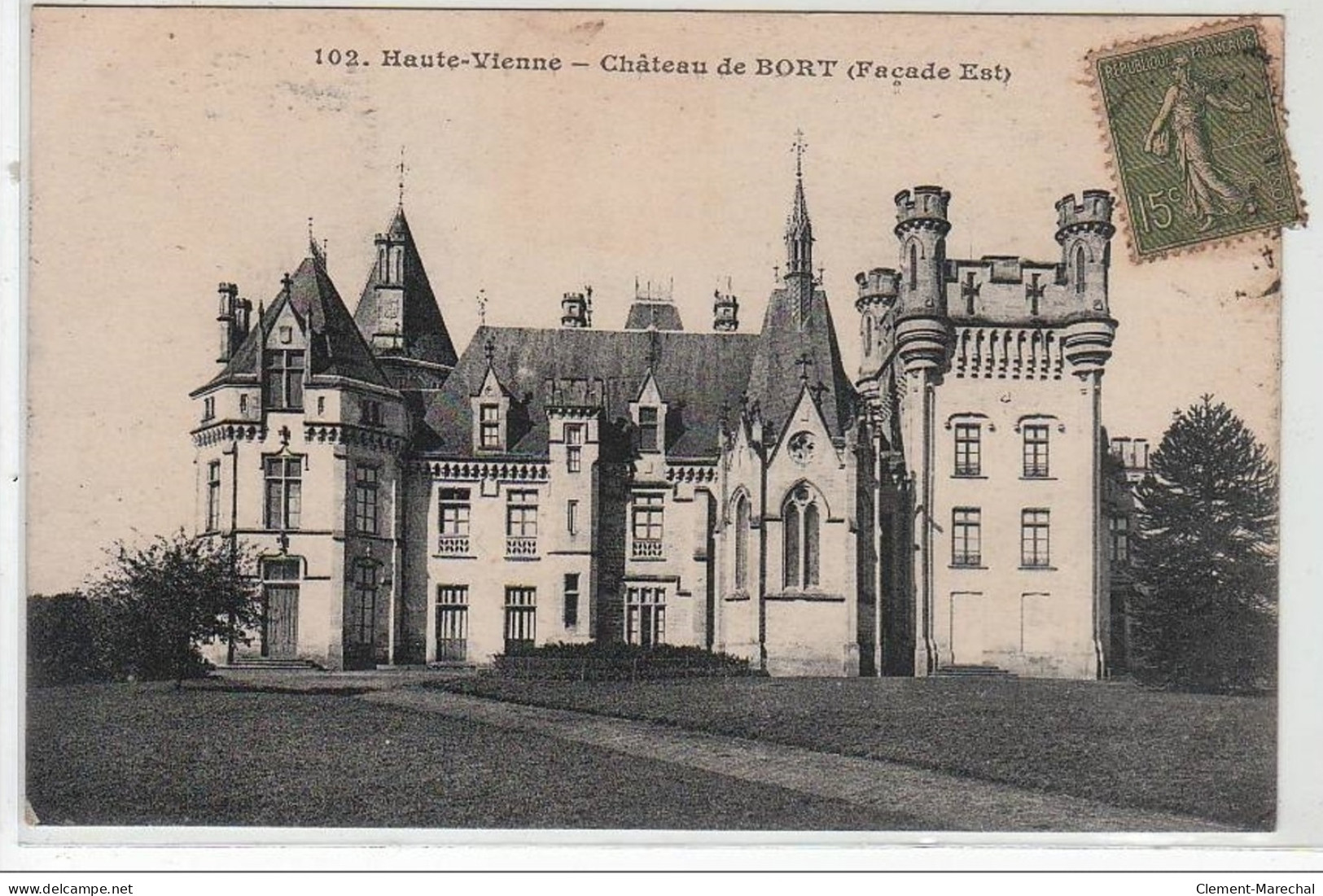 HAUTE VIENNE : Château De Bort (façade Est) - Très Bon état - Other & Unclassified