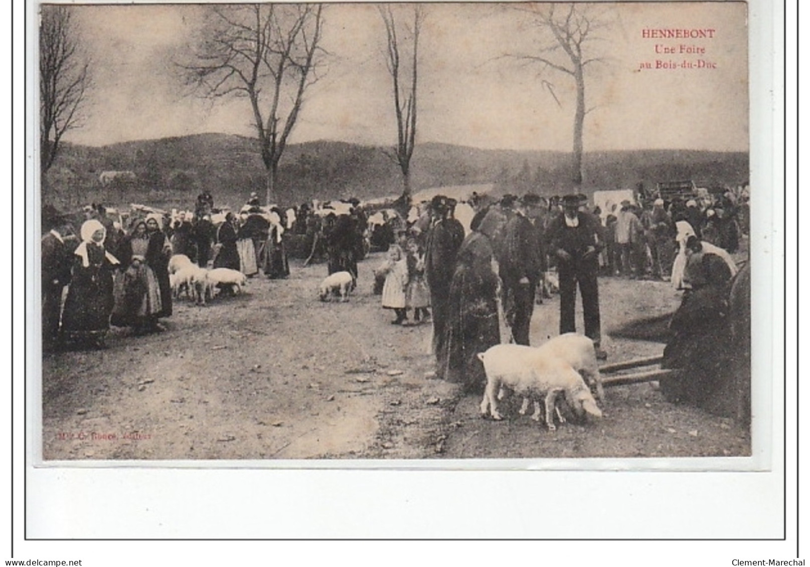 HENNEBONT - Une Foire Au Bois Du Duc - état - Hennebont