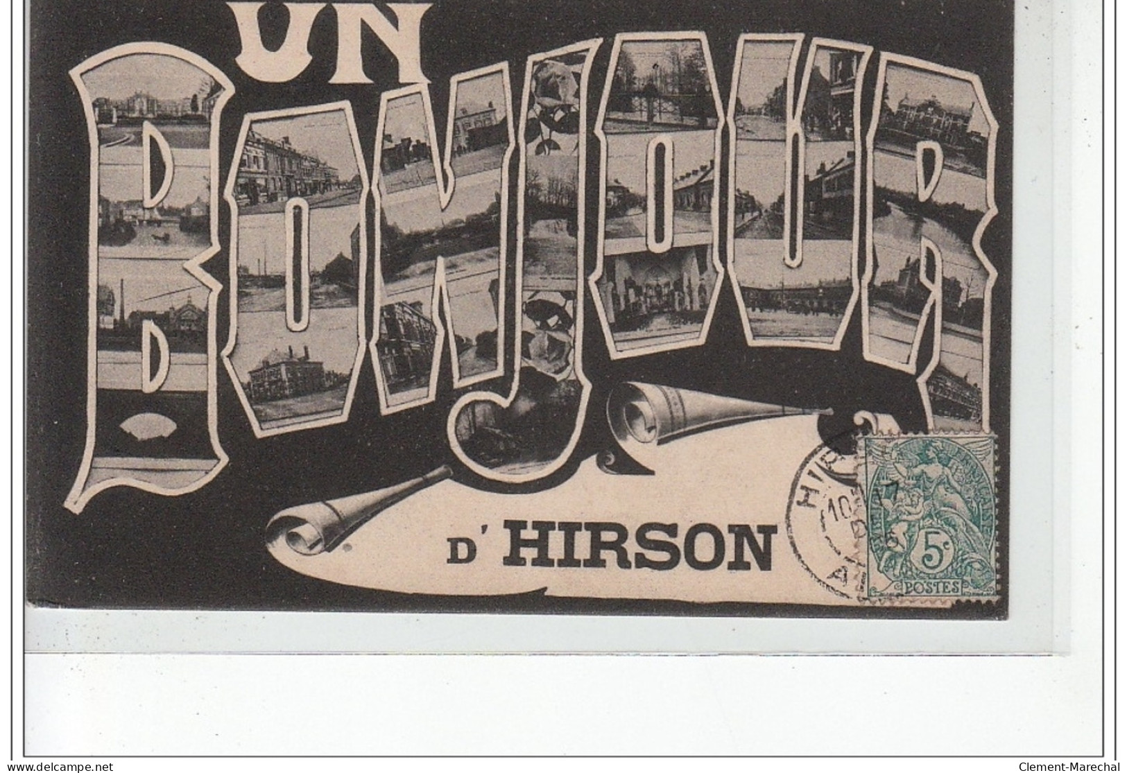 HIRSON - Un Bonjour D'Hirson - Très Bon état - Hirson