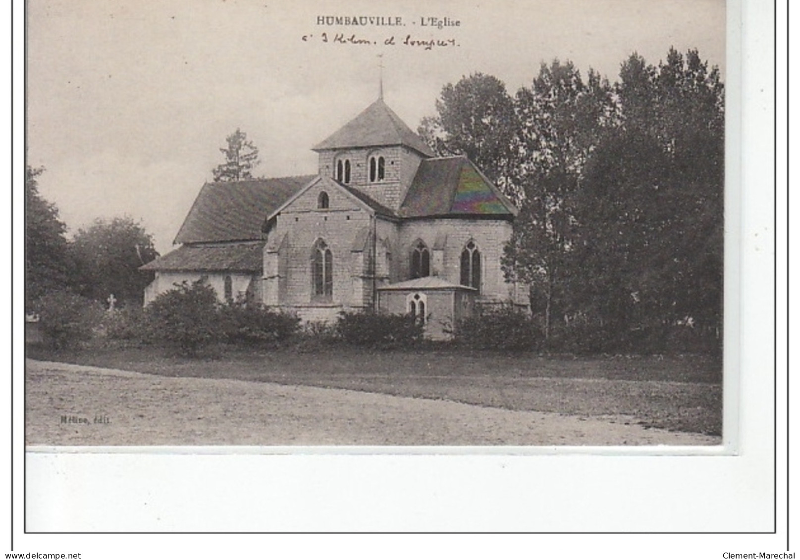 HUMBEAUVILLE - L'église - Très Bon état - Other & Unclassified