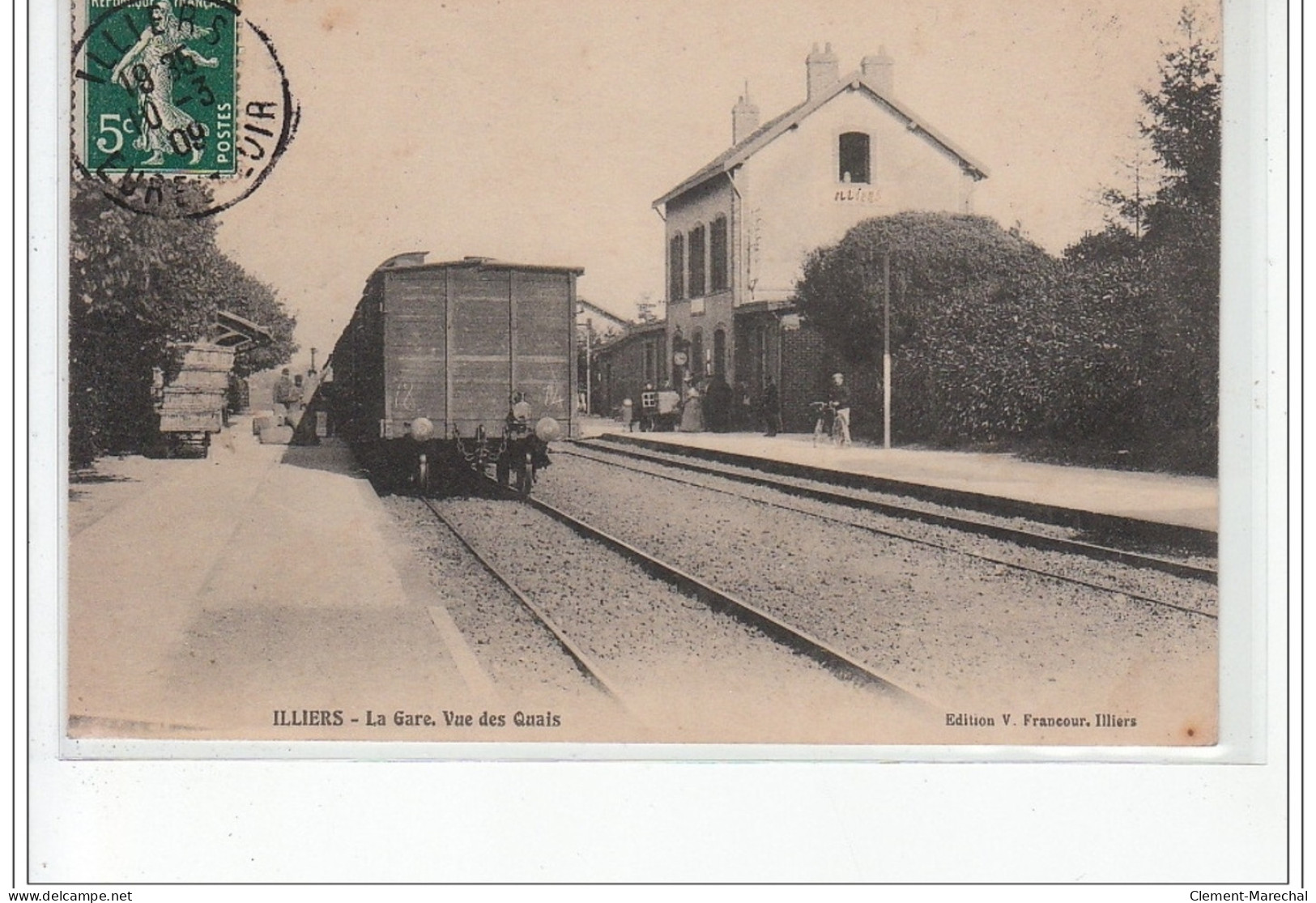 ILLIERS : La Gare  - Très Bon état - Illiers-Combray