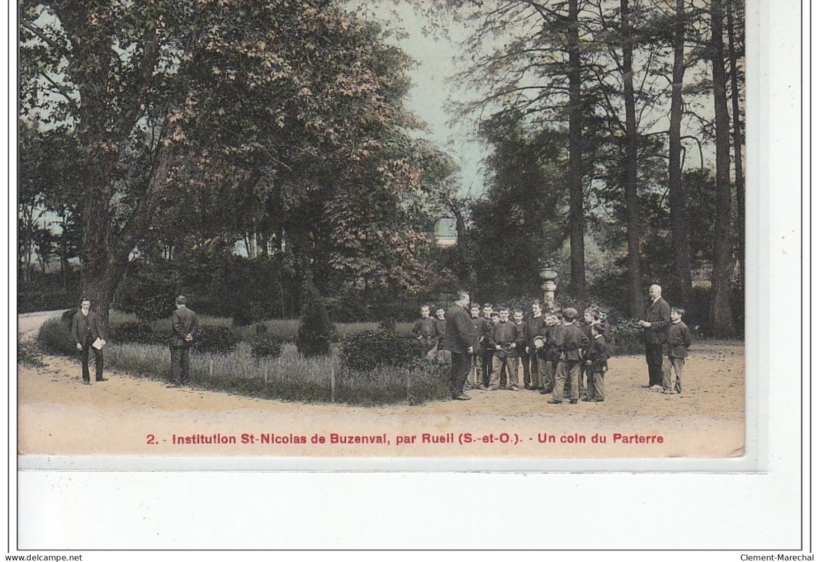 Institution St-Nicolas De Buzenval - Un Coin Du Parterre - Très Bon état - Sonstige & Ohne Zuordnung