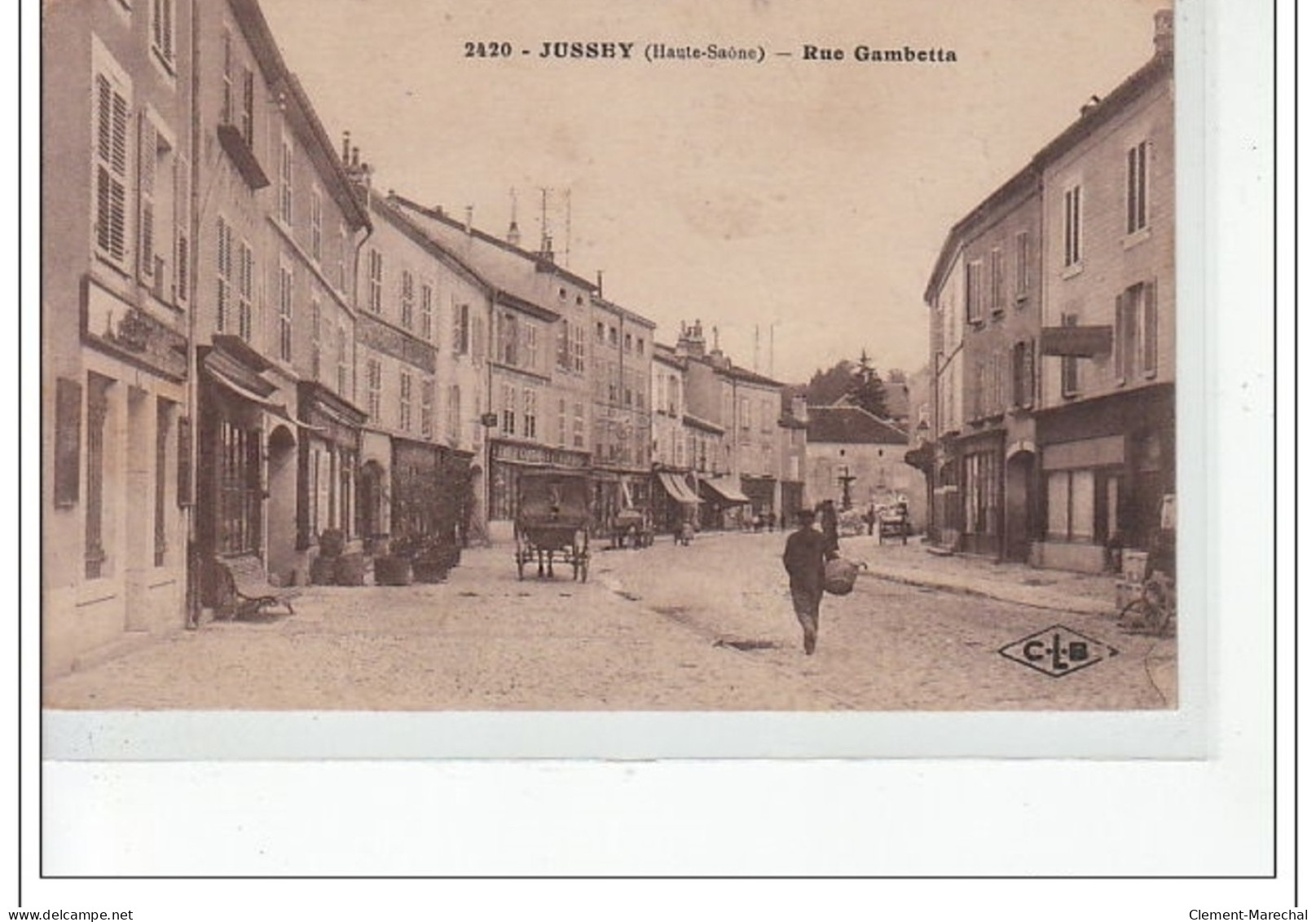 JUSSEY - Rue Gambetta - Très Bon état - Otros & Sin Clasificación