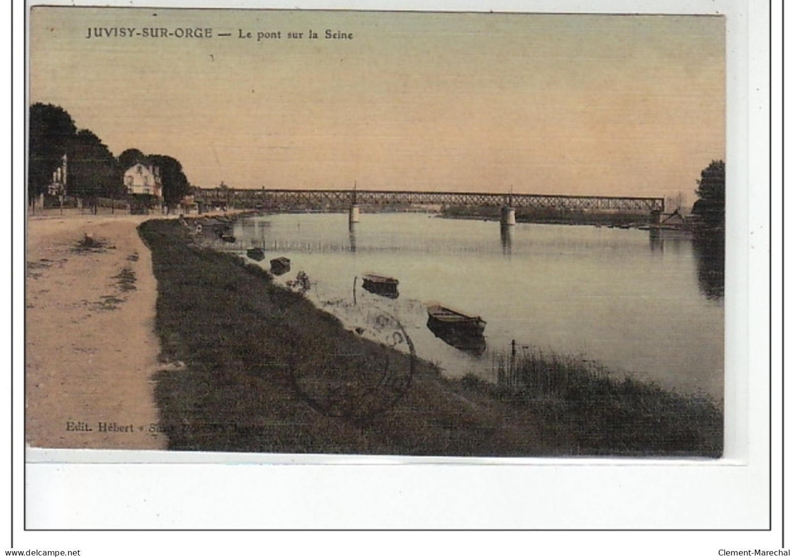 JUVISY SUR ORGE - Le Pont Sur La Seine - Très Bon état - Juvisy-sur-Orge