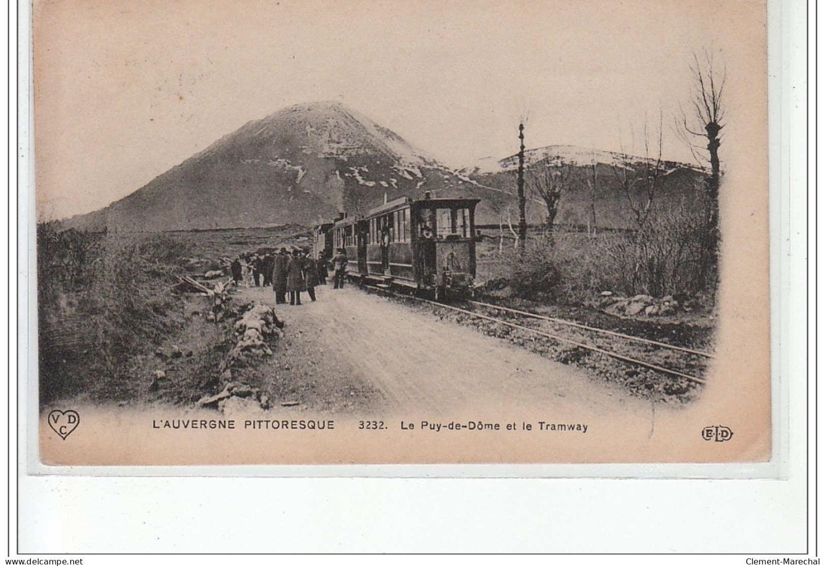 L'AUVERGNE PITTORESQUE - Le Puy-de-Dôme Et Le Tramway - Très Bon état - Autres & Non Classés