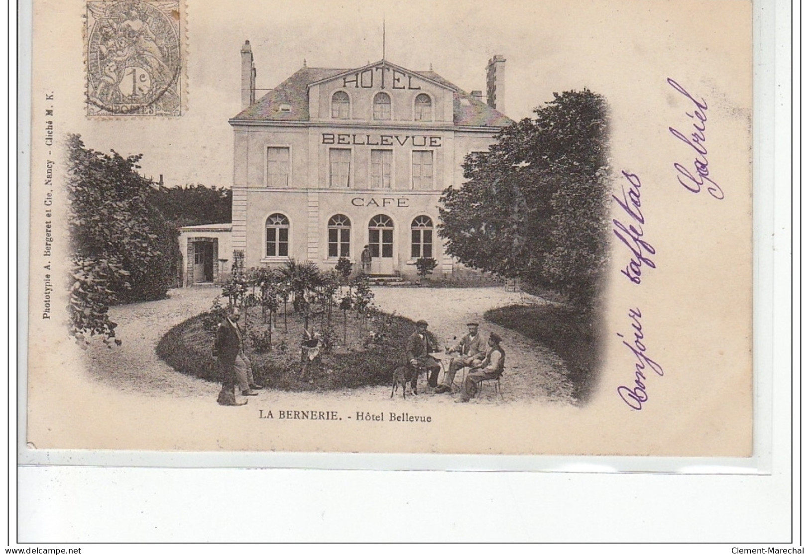 LA BERNERIE - Hôtel Bellevue  - Très Bon état - La Bernerie-en-Retz