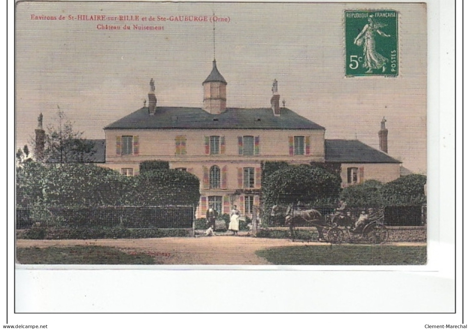 Environs De SAINT HILAIRE SUR RILLE Et De SAINTE GAUBURGE - Château De Nuisement - Très Bon état - Autres & Non Classés