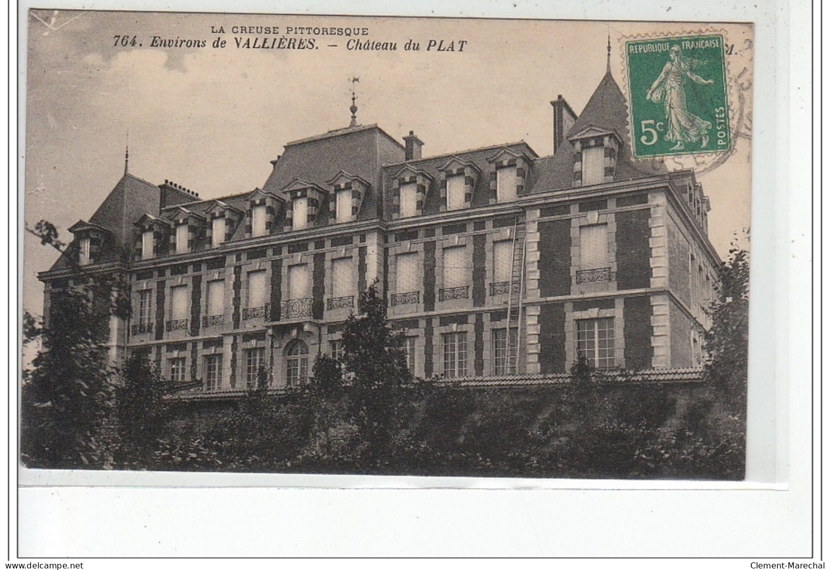 Environs De VALLIERES - Château Du Plat - Très Bon état - Other & Unclassified