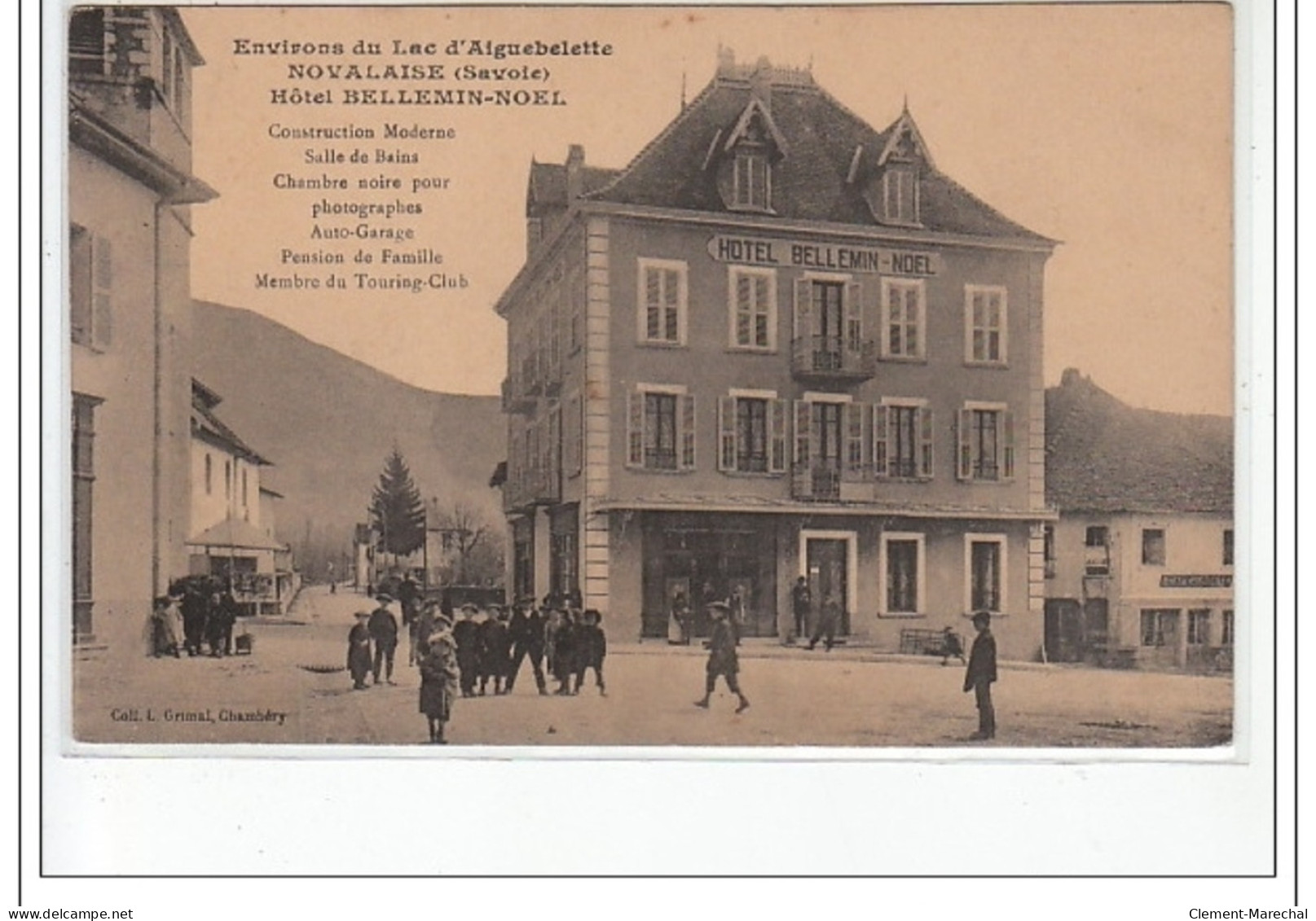 Environs Du Lac D'AIGUEBELETTE - NOVALAISE - Hôtel Bellemin-Noël - Très Bon état - Otros & Sin Clasificación