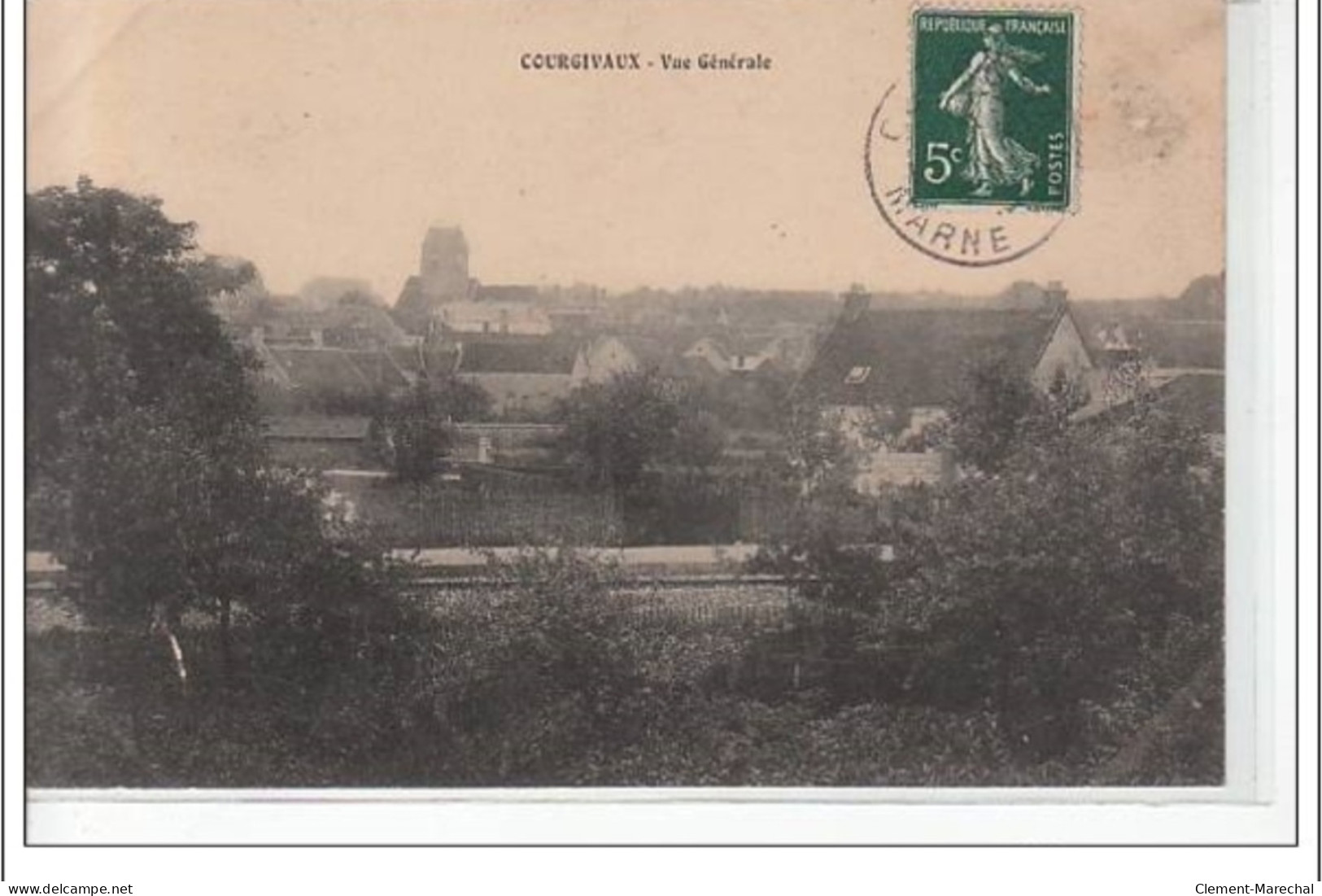 COURGIVAUX - Vue Générale - Très Bon état - Other & Unclassified