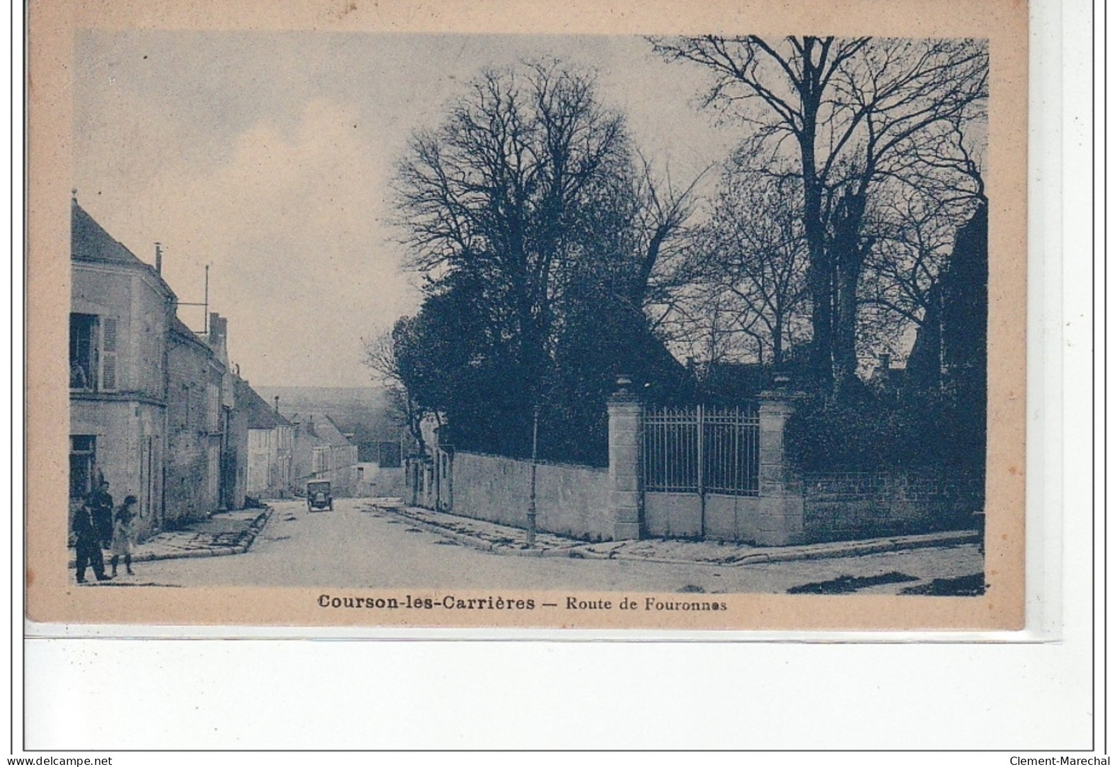 COURSON LES CARRIERES -  Route De Fouronnes - Très Bon état - Courson-les-Carrières