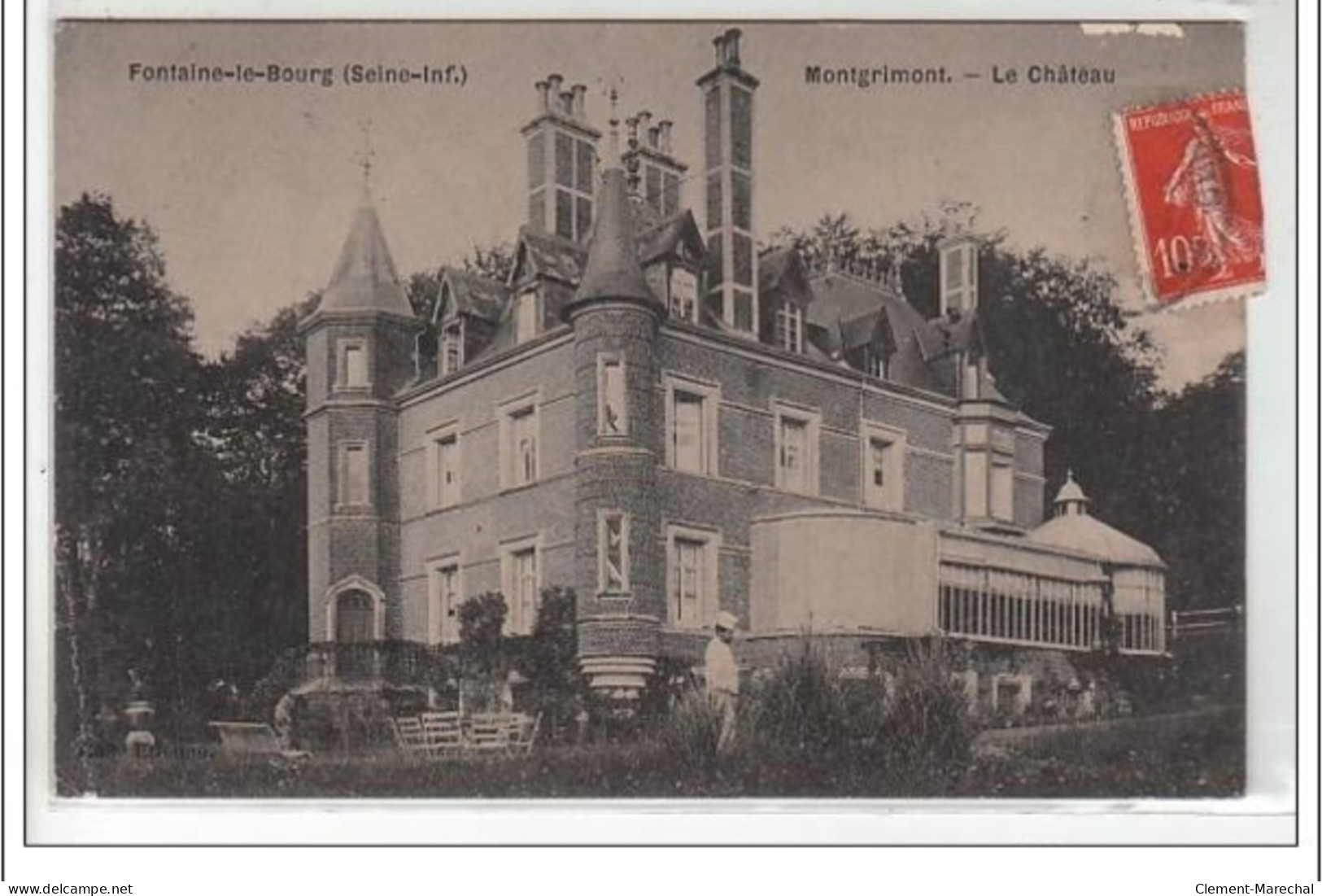 FONTAINE LE BOURG : Montgrimont - Le Château - Très Bon état - Otros & Sin Clasificación