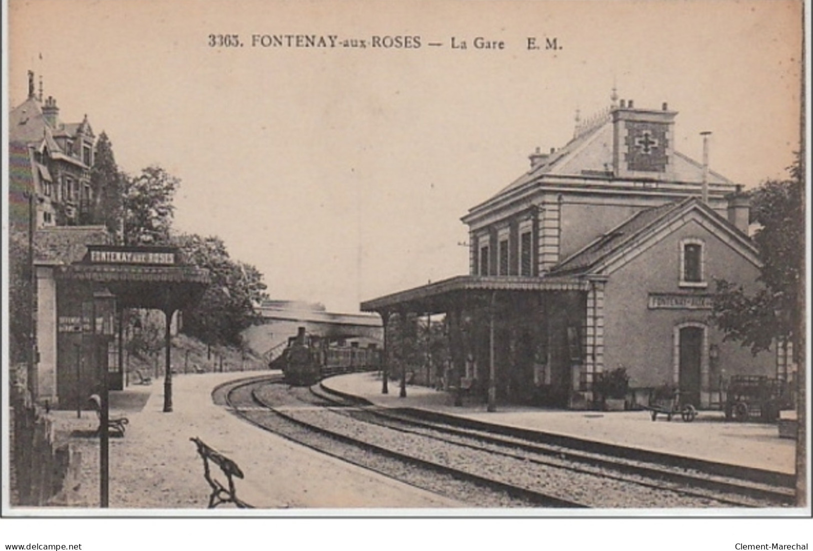 FONTENAY AUX ROSES : La Gare - Très Bon état - Autres & Non Classés