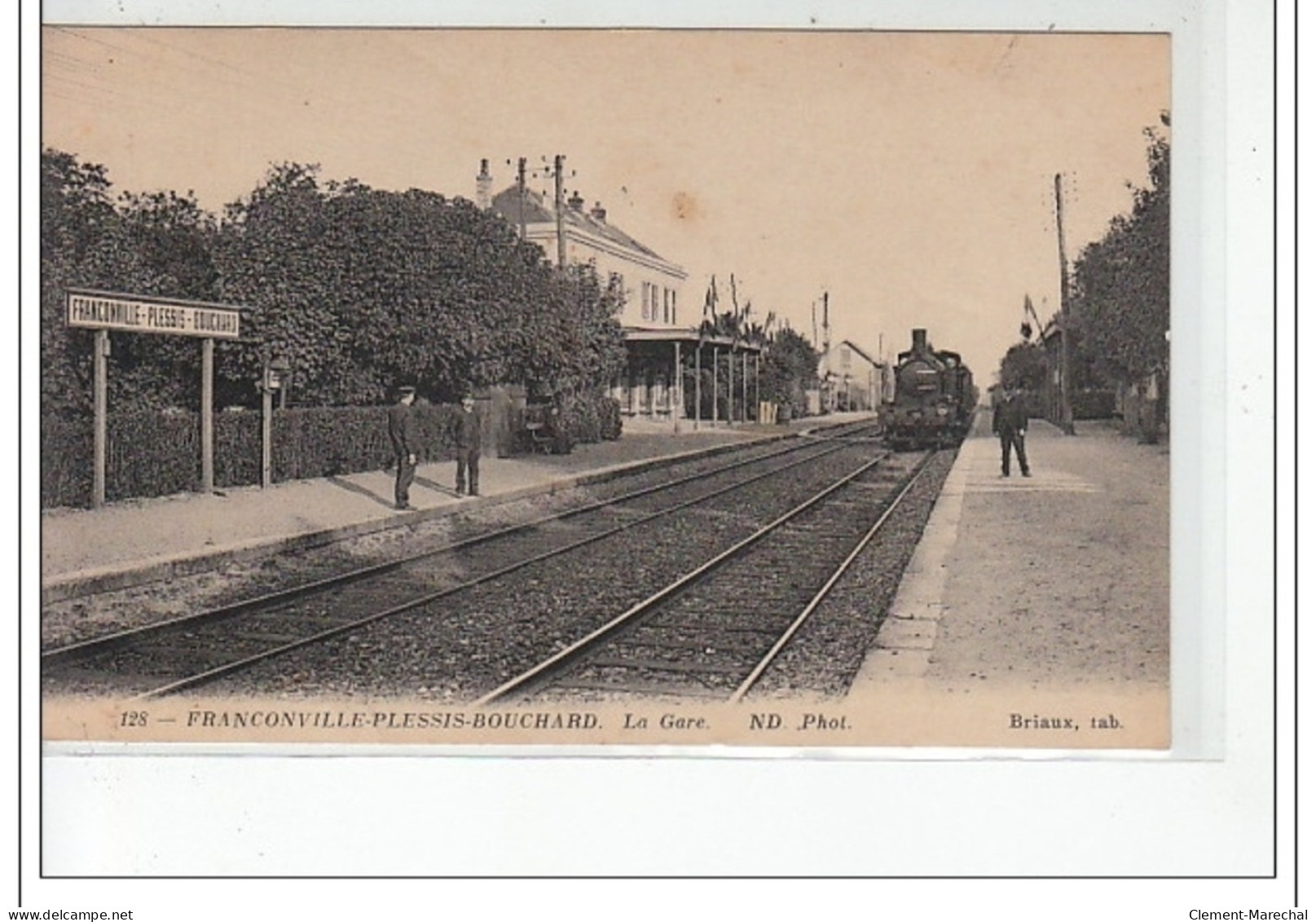 FRANCONVILLE - PLESSIS-BOUCHARD - La Gare - Très Bon état - Franconville