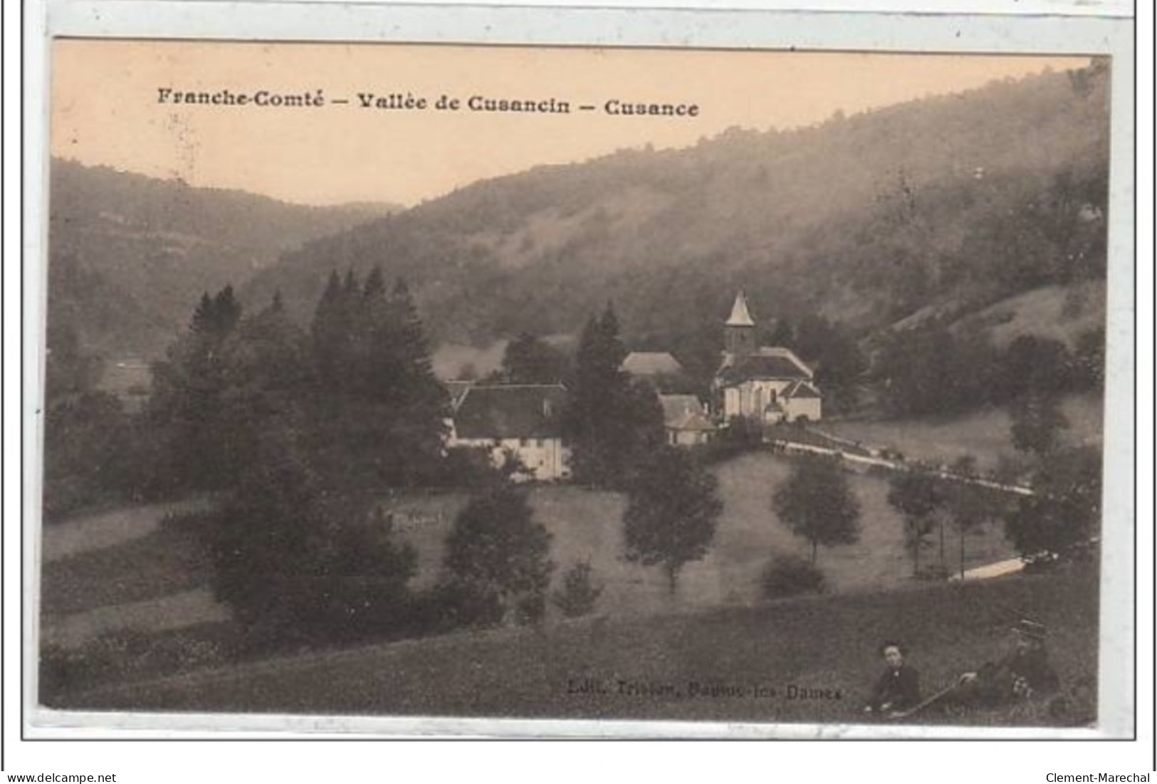 FRANCHE-COMTE : CUSANCE : Vallée De Cusance - Très Bon état - Sonstige & Ohne Zuordnung