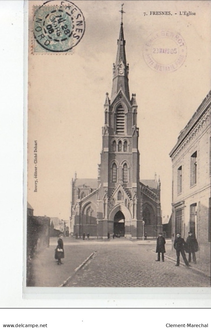 FRESNES  - L'église - Très Bon état - Altri & Non Classificati