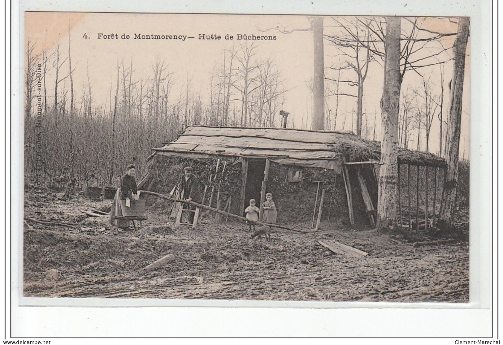 Forêt De MONTMORENCY - Hutte De Bûcherons - Très Bon état - Montmorency