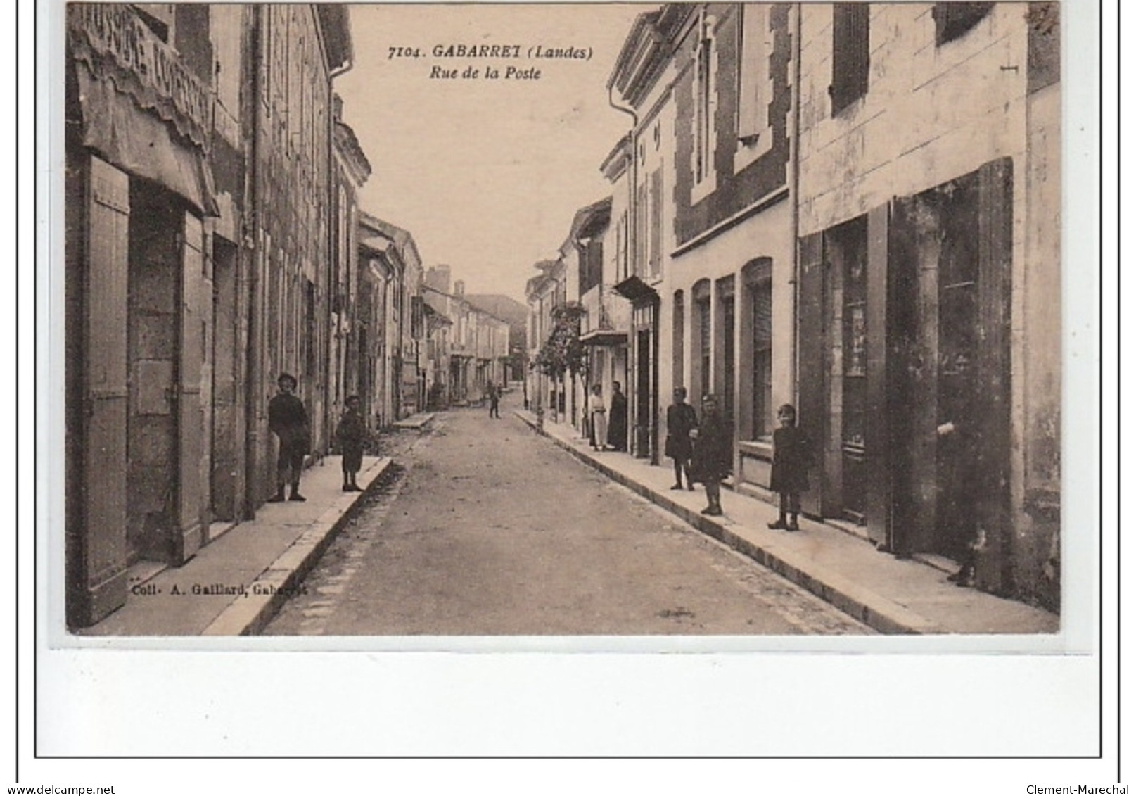 GABARRET - Rue De La Poste - Très Bon état - Gabarret
