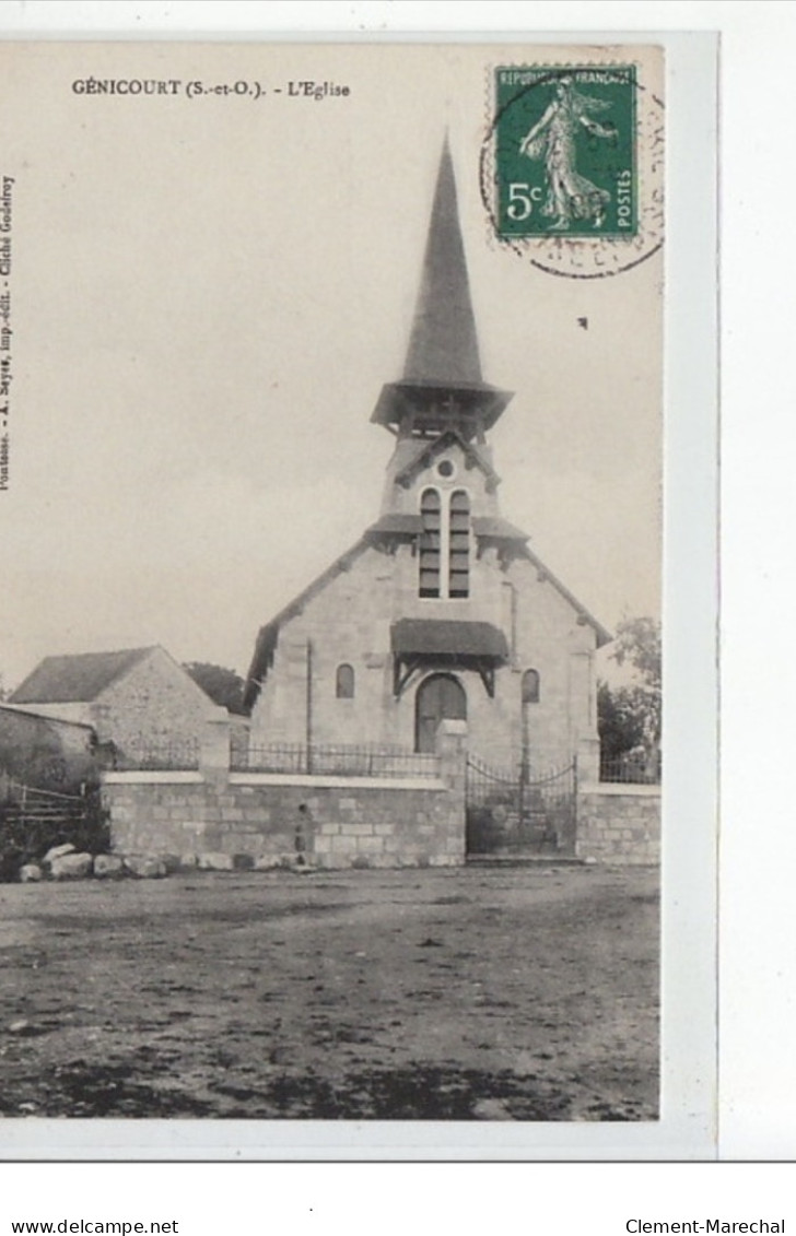 GENICOURT - L'Eglise - Très Bon état - Other & Unclassified