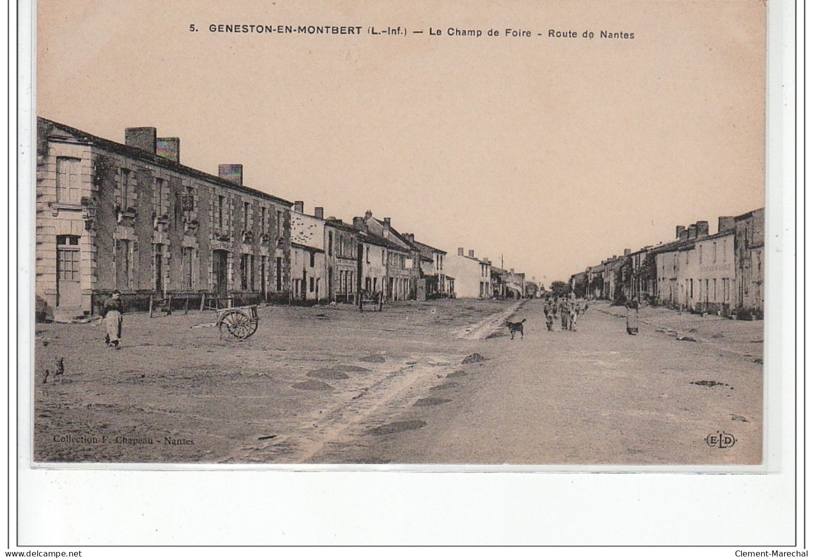 GENESTON-EN-MONTBERT - Le Champ De Foire - Route De Nantes - Très Bon état - Sonstige & Ohne Zuordnung