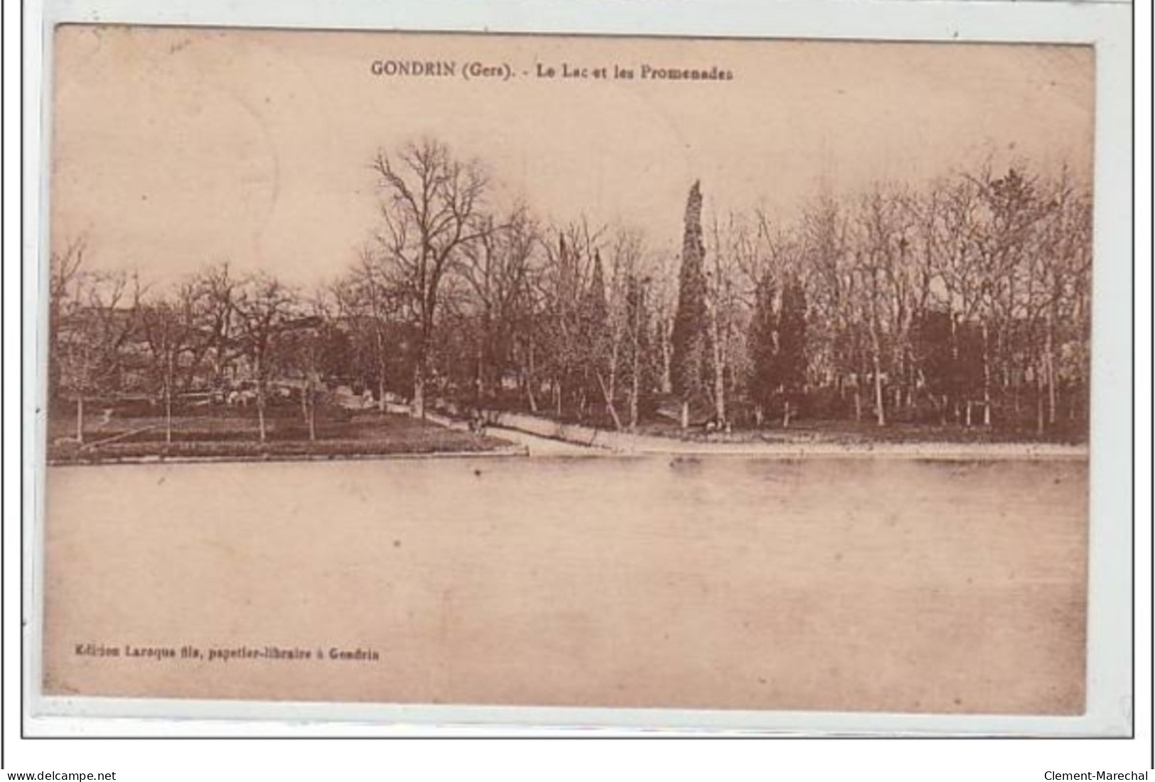 GONDRIN : Le Lac Et Les Promenades - Très Bon état - Other & Unclassified