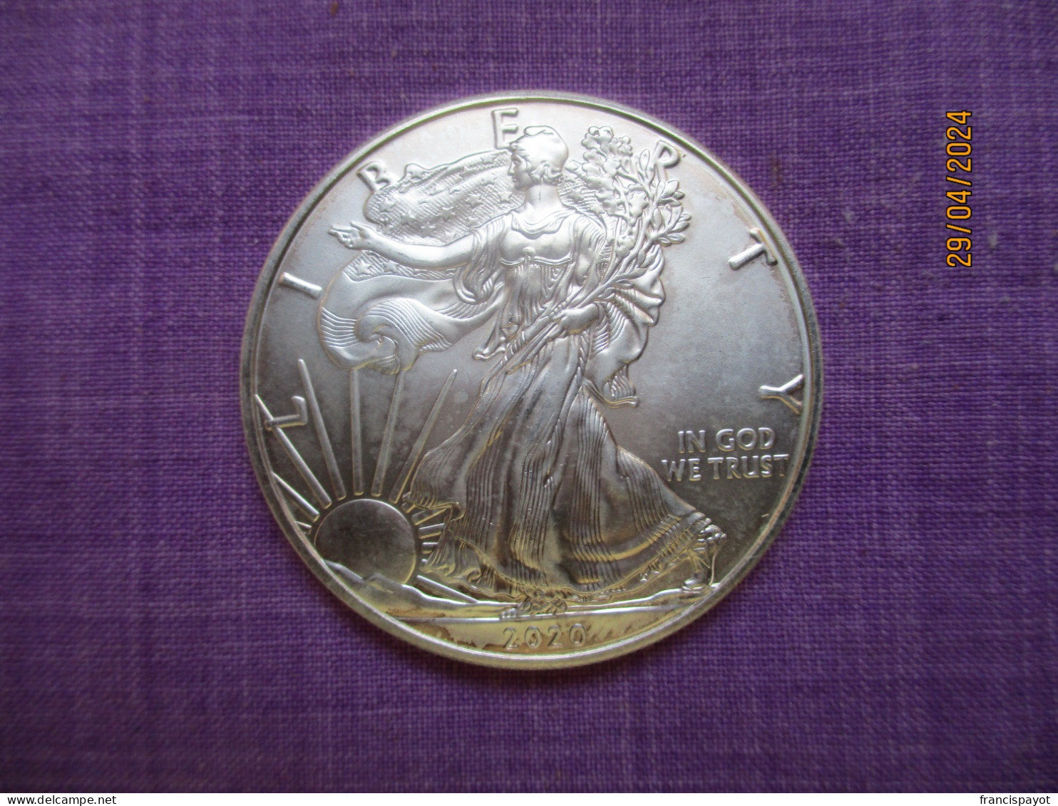 USA: Silver Eagle 2020 - Silber