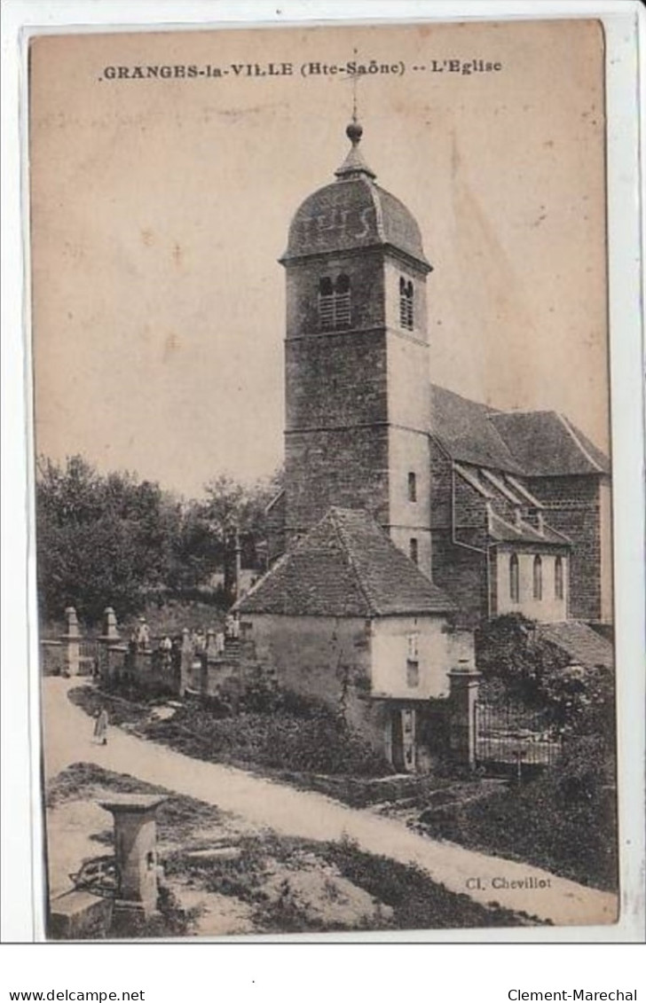 GRANGES LA VILLE : L'église - Très Bon état - Sonstige & Ohne Zuordnung