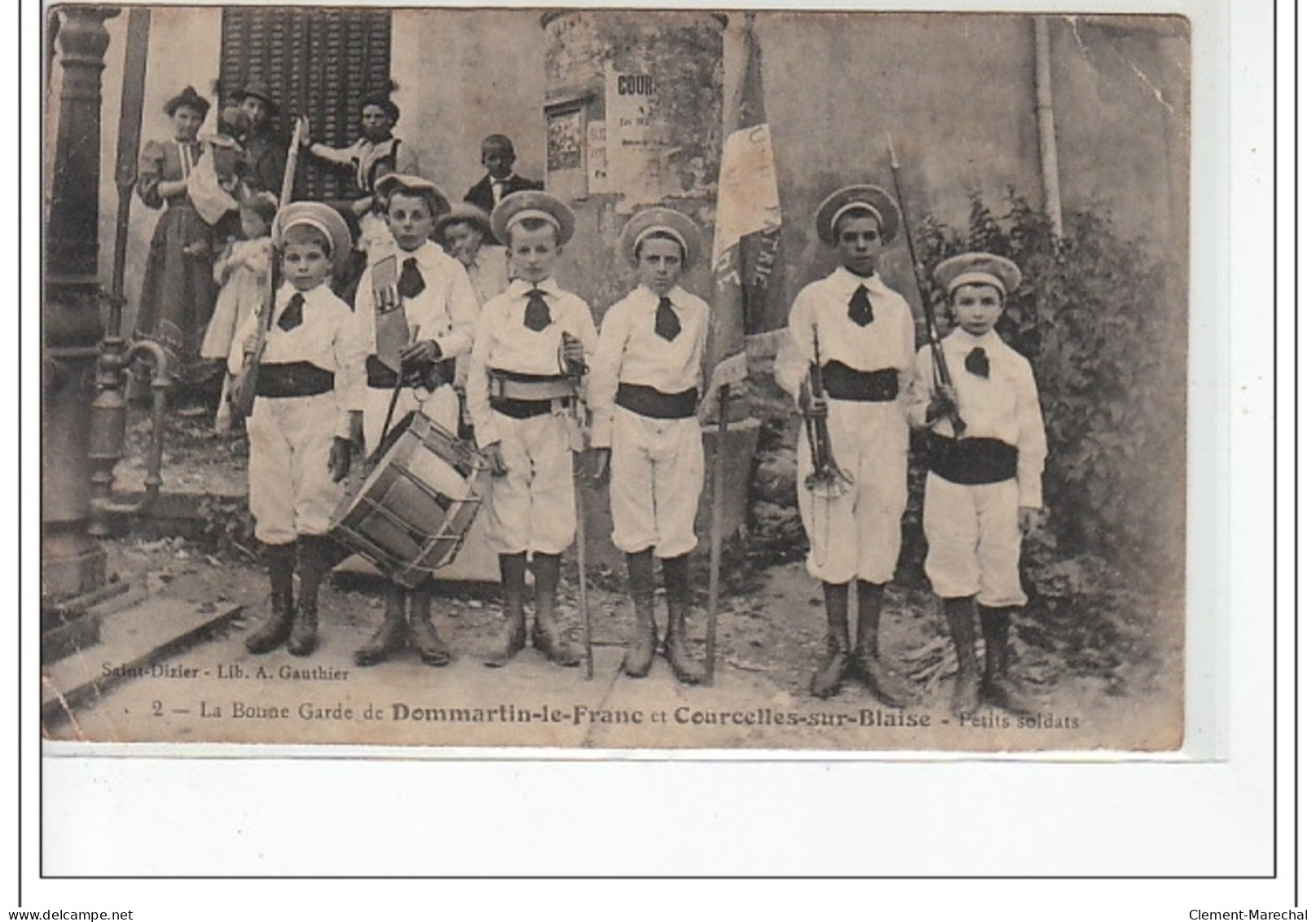 DOMMARTIN LE FRANC Et COURCELLES SUR BLAISE - La Bonne Garde - Petits Soldats - état - Otros & Sin Clasificación