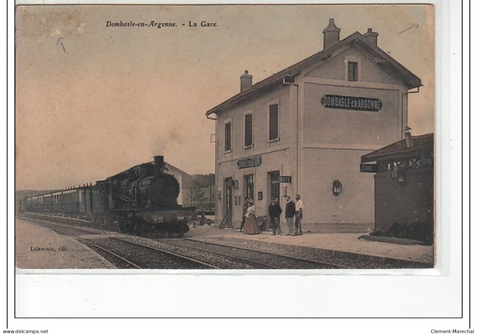 DOMBASLE EN ARGONNE - La Gare - état - Sonstige & Ohne Zuordnung