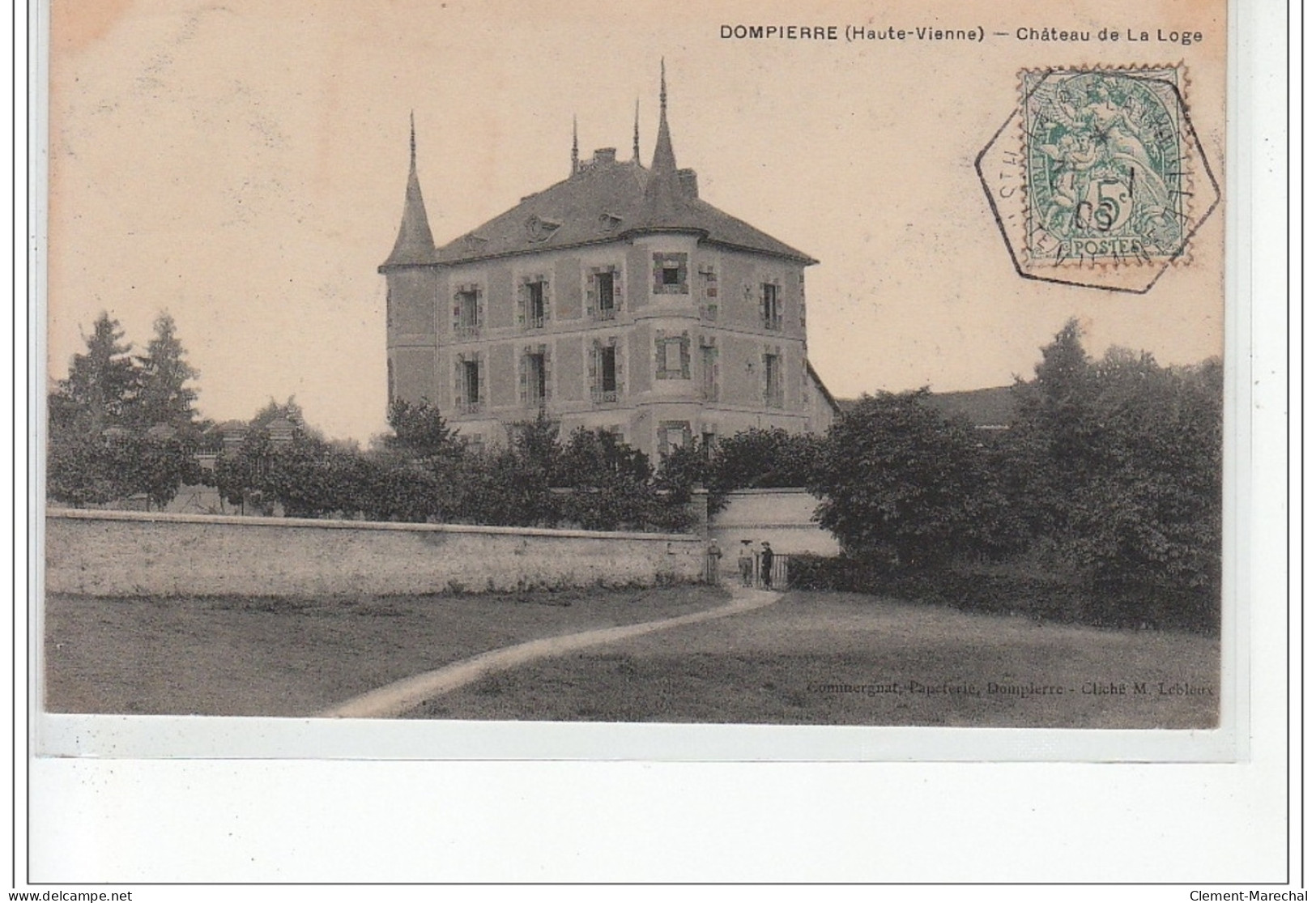 DOMPIERRE - Le Château De La Loge - Très Bon état - Otros & Sin Clasificación