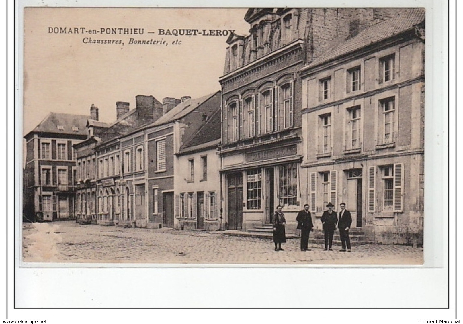 DOMART EN PONTHIEU - Baquet-Leroy - Chaussures, Bonneterie - Très Bon état - Other & Unclassified