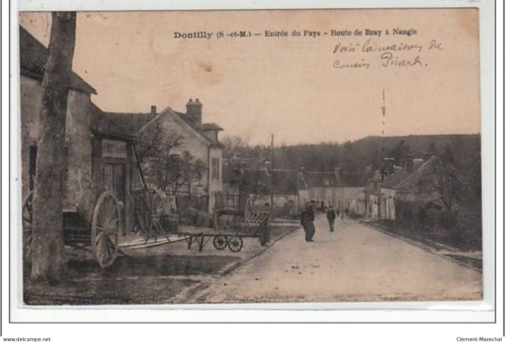 DONTILLY : Entrée Du Pays - Route De Bray à Nangis - Très Bon état - Donnemarie Dontilly