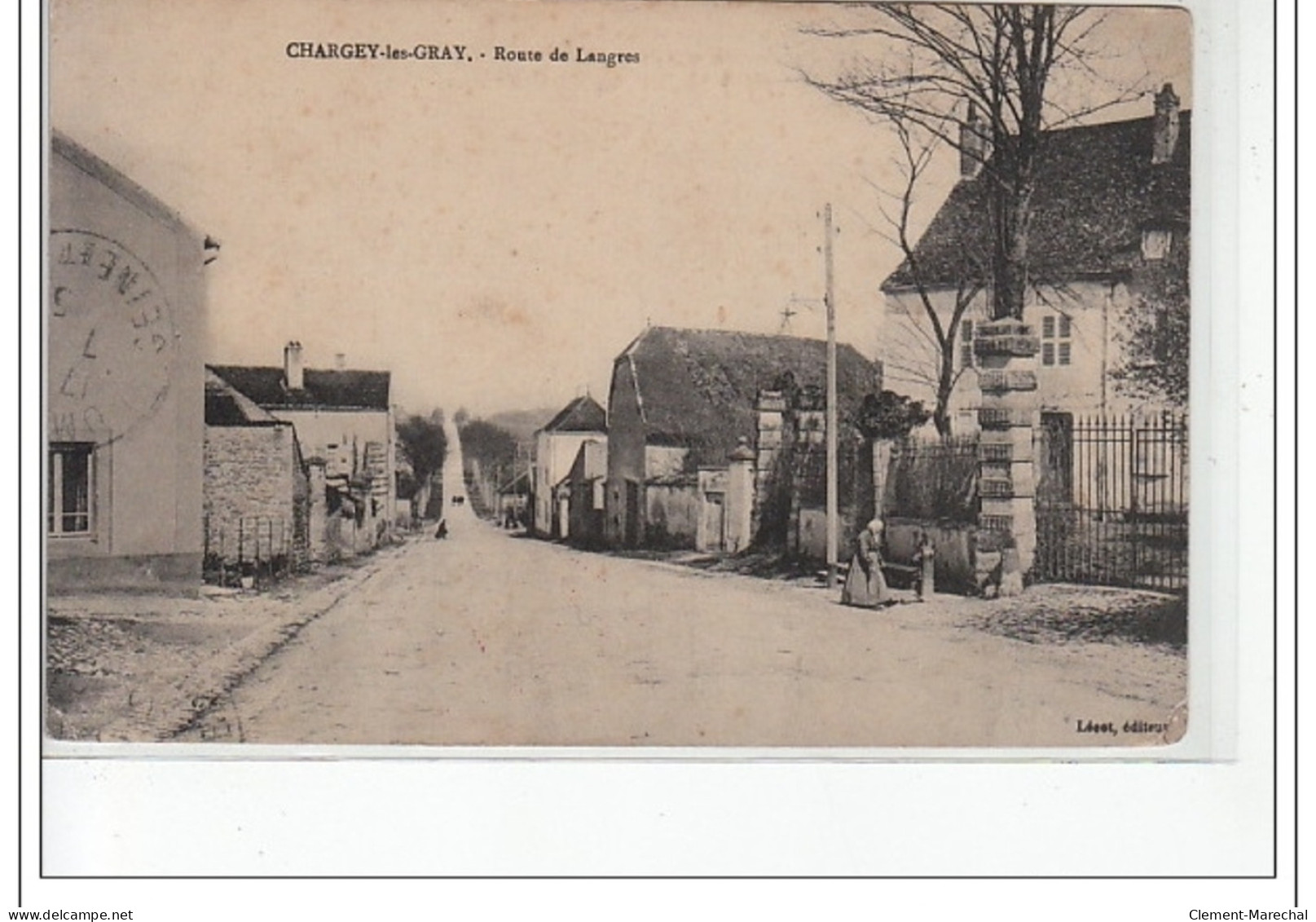 CHARGEY LES GREY - Route De Langres - Très Bon état - Otros & Sin Clasificación