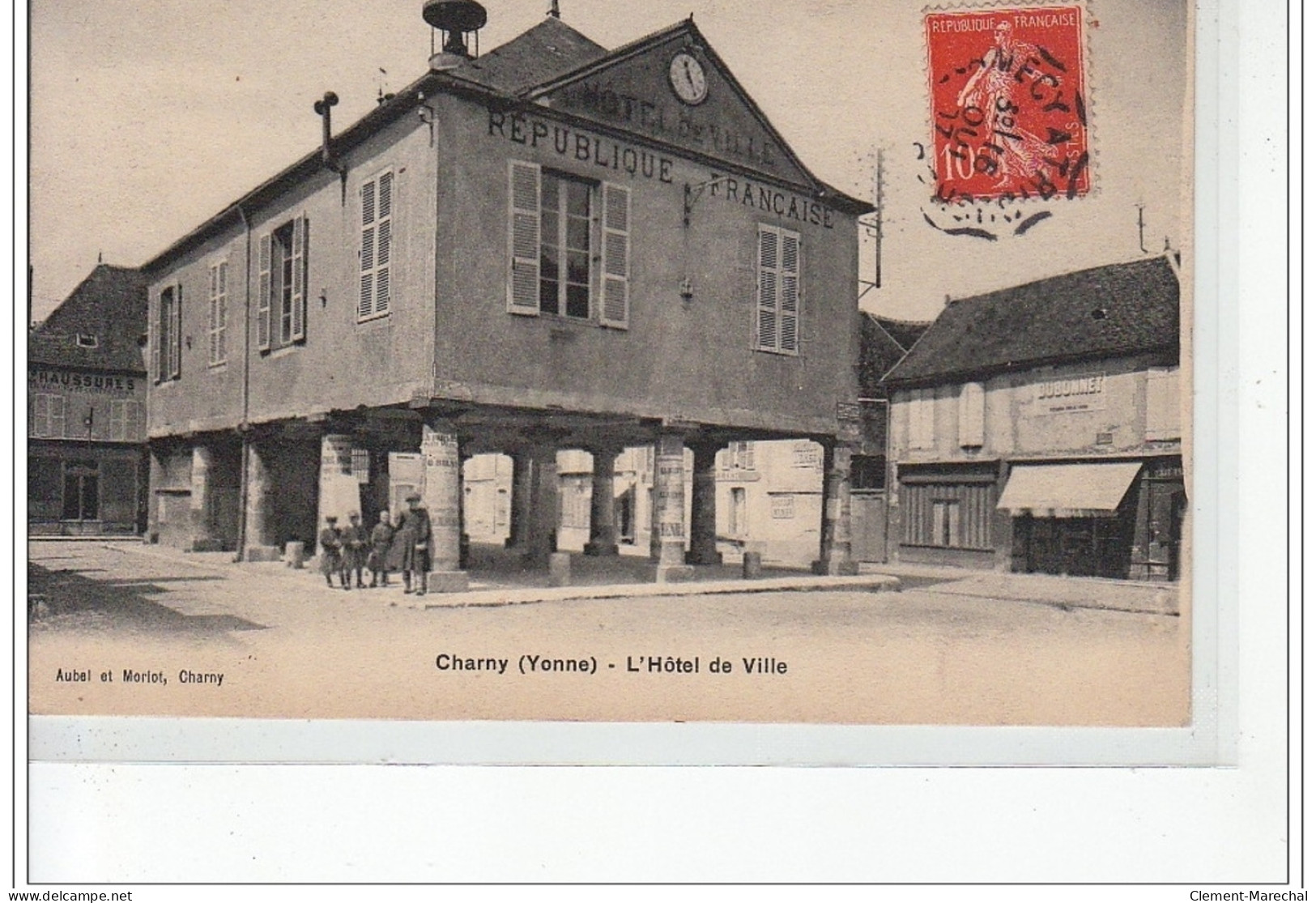 CHARNY - L'Hôtel De Ville - Très Bon état - Charny